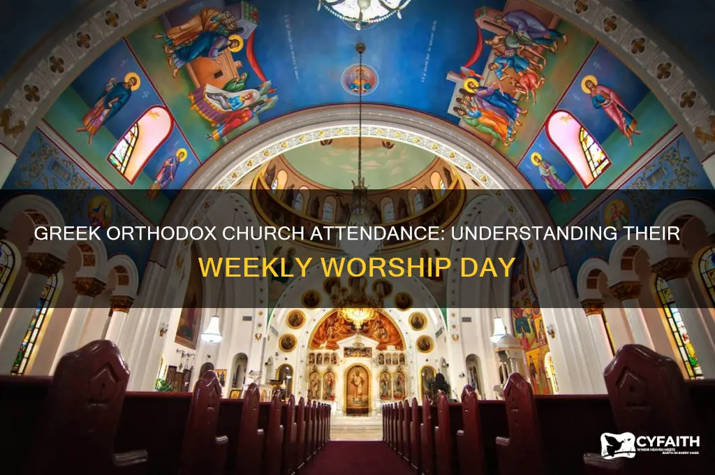 what day do greek orthodox go to church