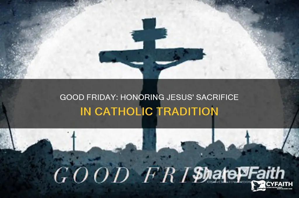 what day do we remember jesus death catholic