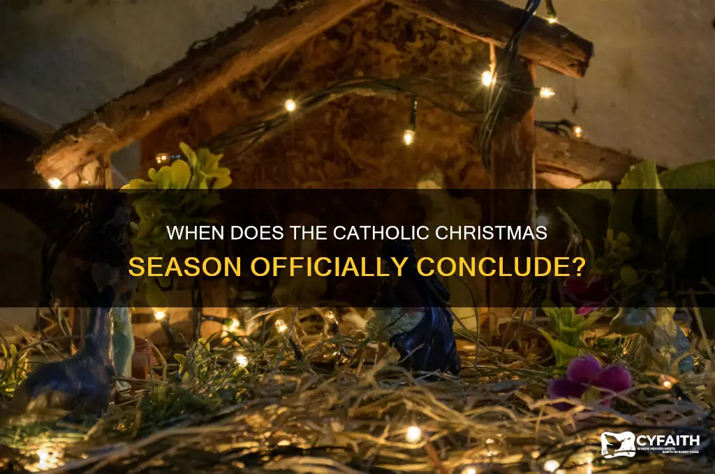 what day does christmas end for catholics