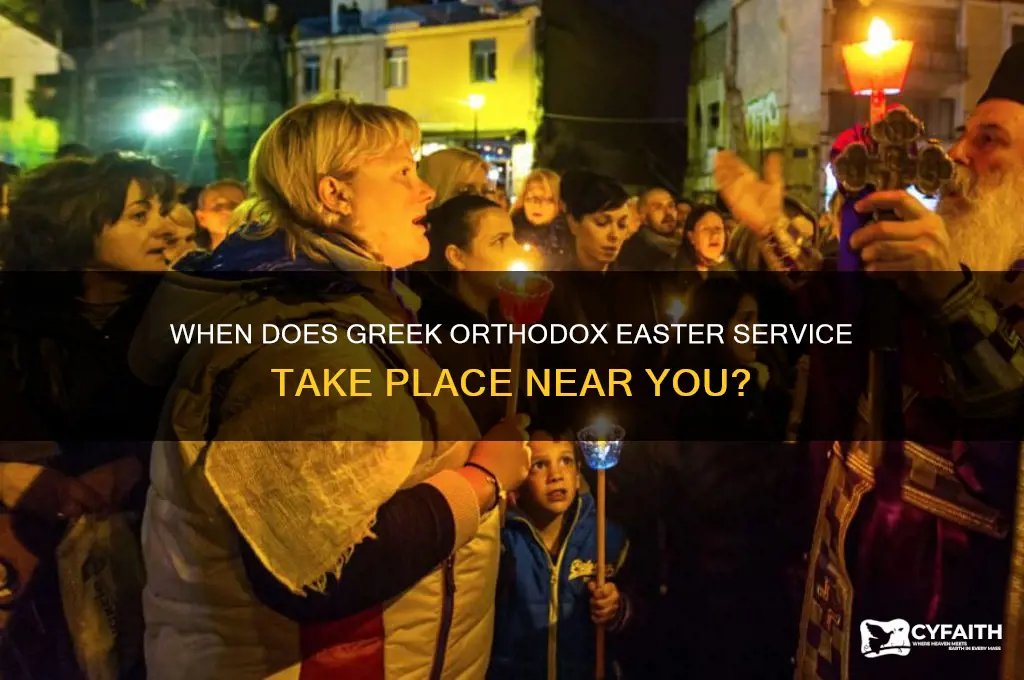 what day does greek orthodox have here service