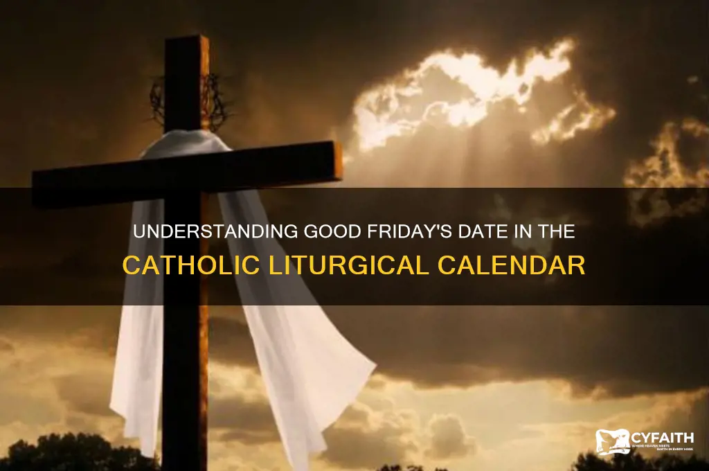 what day is good friday catholic