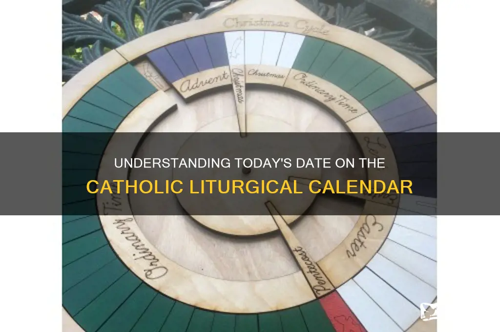 what day is it catholic calendar