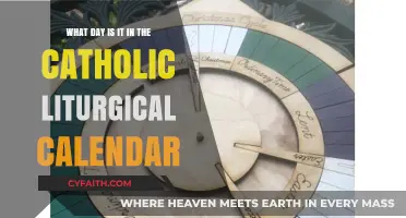 Exploring Today's Date in the Catholic Liturgical Calendar