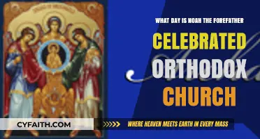 Celebrating Noah the Forefather in the Orthodox Church: Date and Traditions