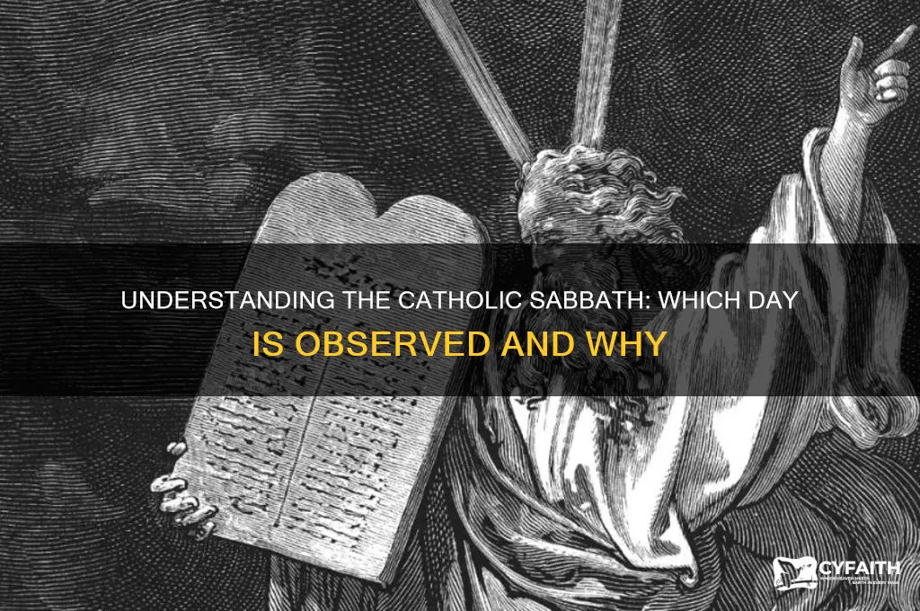 what day is the catholic sabbath
