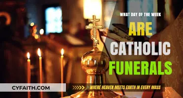 Catholic Funeral Traditions: Understanding the Preferred Day of the Week