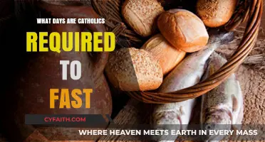 Catholic Fasting Days: Understanding Obligatory Fasting Requirements for Believers