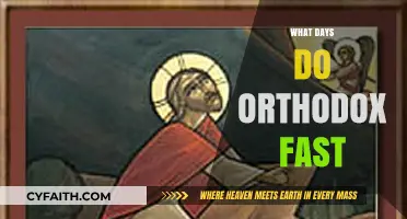 Orthodox Fasting Days: A Guide to Observing Sacred Abstinence