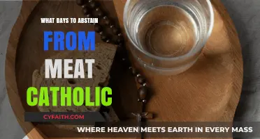 Catholic Meat Abstinence Days: A Guide to Observing Church Traditions
