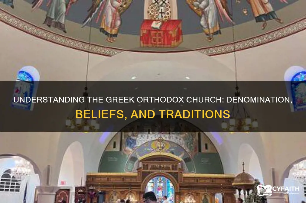 what denomination is greek orthodox