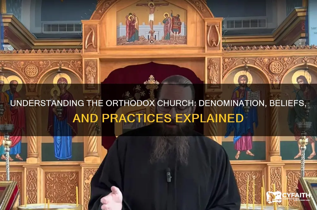 what denomination is orthodox