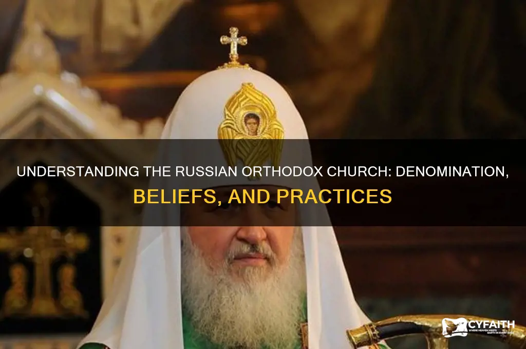 what denomination is russian orthodox