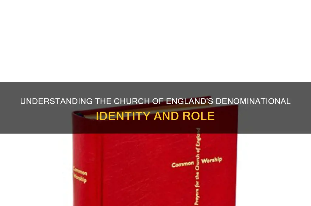 what denomination is the church of england