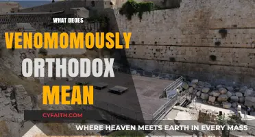 Unraveling the Meaning of Venomously Orthodox: A Deep Dive