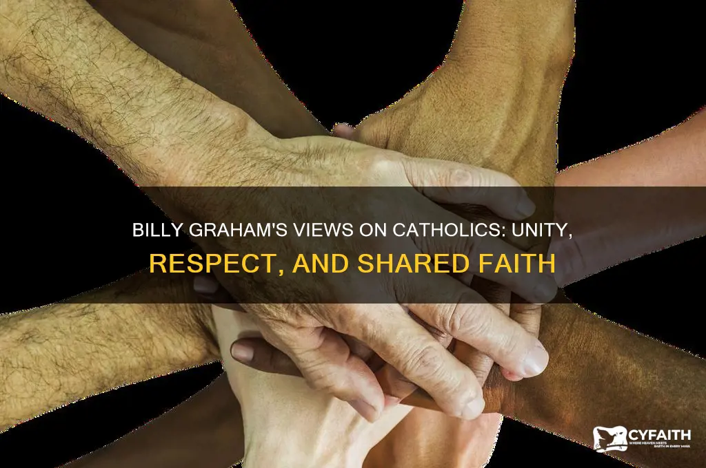 what did billy graham say about catholics
