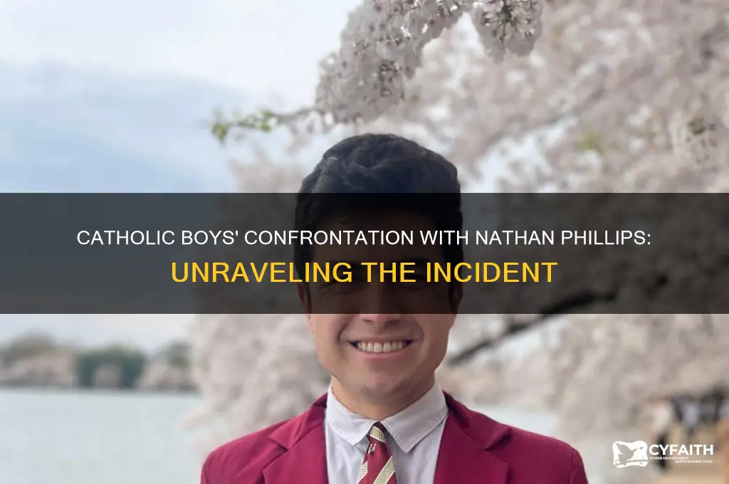 what did catholic boys do to nathan phillips