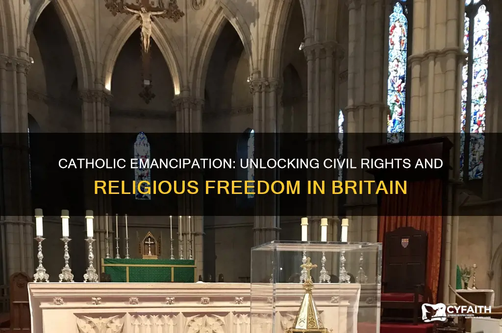 what did catholic emancipation do