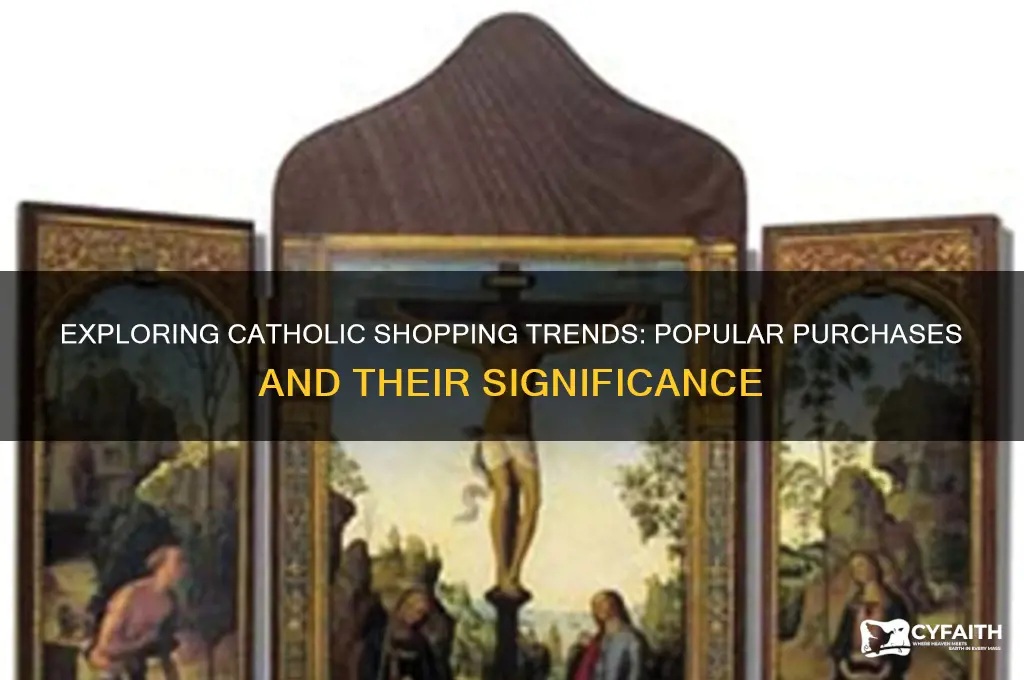 what did catholic people buy