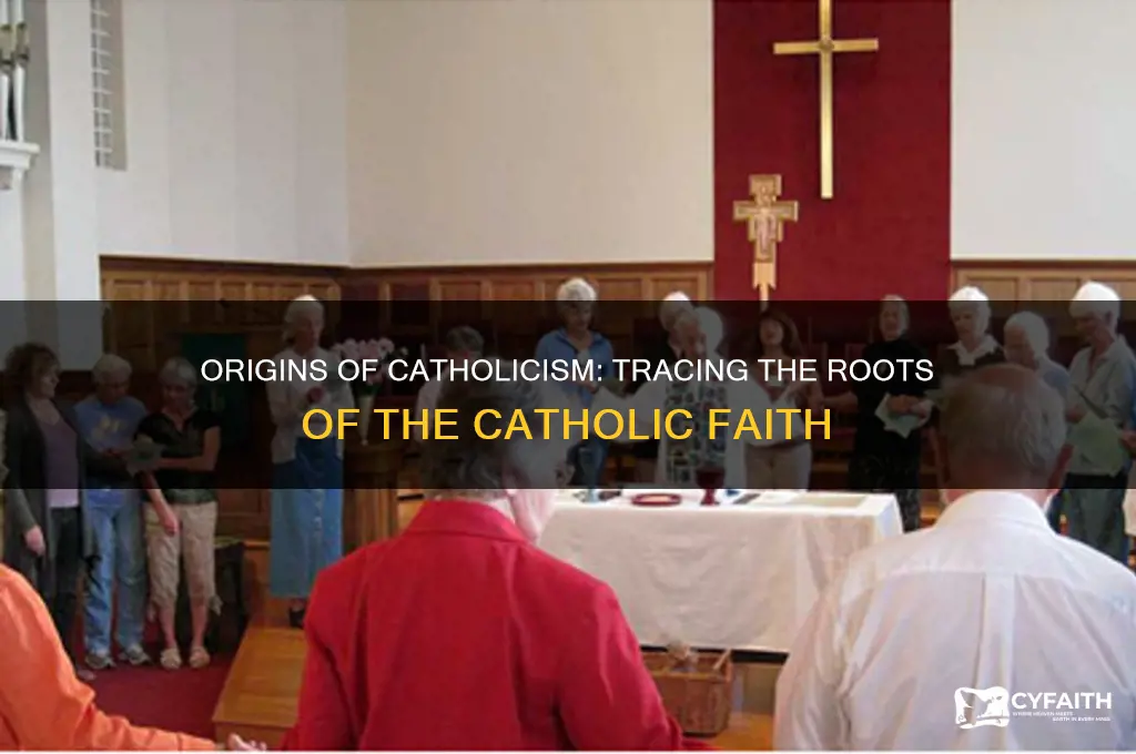 what did catholic religion come fro