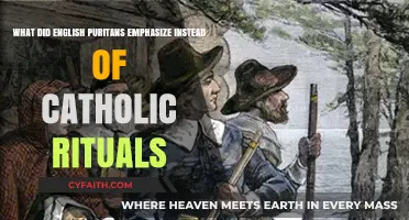 Puritan Focus: Emphasizing Personal Faith Over Catholic Rituals in England