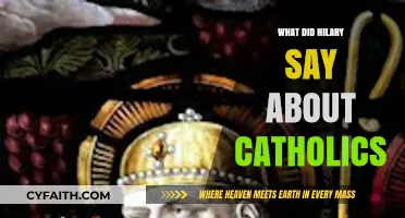 Hilary's Controversial Remarks on Catholics: Unpacking the Statement and Reactions