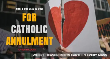 Historical Costs of Catholic Annulments: A Look Back at Expenses