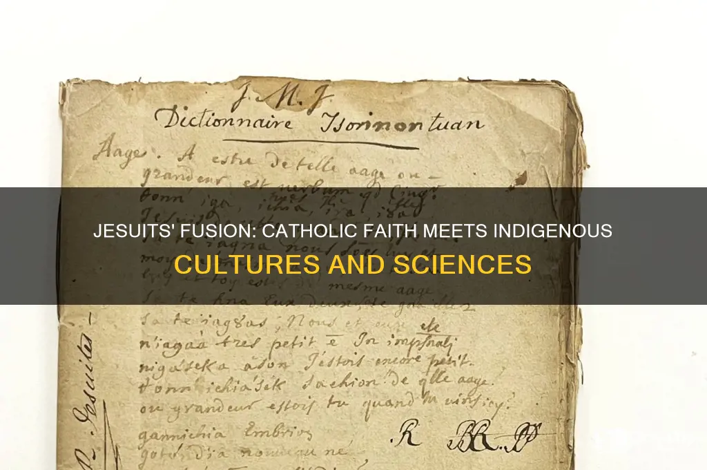 what did jesuits combined catholic beliefs with