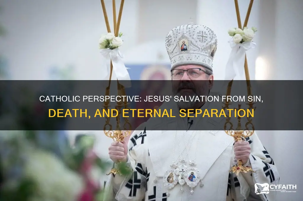 what did jesus save us from catholic