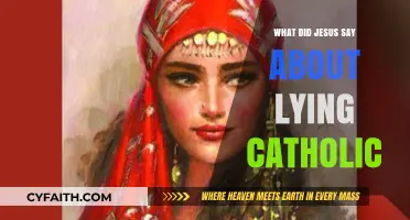 Jesus on Lying: Catholic Teachings and Scriptural Insights