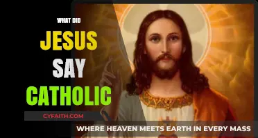 What Did Jesus Say? Exploring Catholic Teachings on Christ's Words
