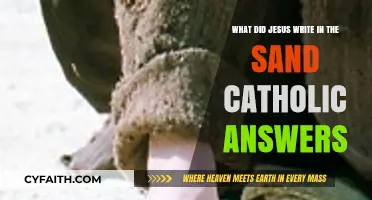 Jesus Writing in the Sand: Catholic Insights and Interpretations