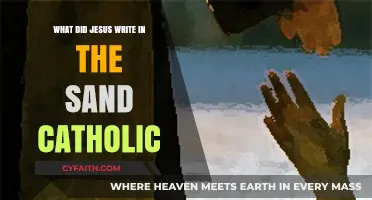 What Did Jesus Write in the Sand? Catholic Insights Explored