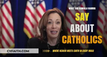 Kamala Harris's Remarks on Catholics: Context, Controversy, and Clarification