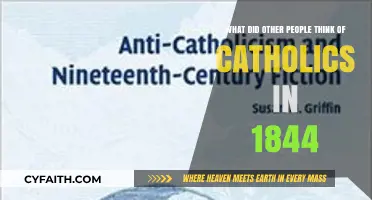 Perceptions of Catholics in 1844: Public Opinions and Attitudes
