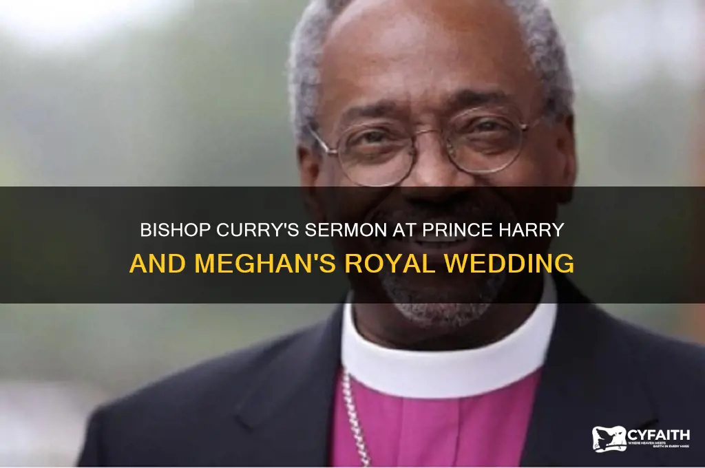 what did the anglican bishop west at prince harry wedding