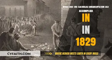 Catholic Emancipation Act 1829: Achievements and Impact on Religious Freedom