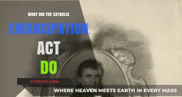 Catholic Emancipation Act: Unlocking Civil Rights for Catholics in Britain