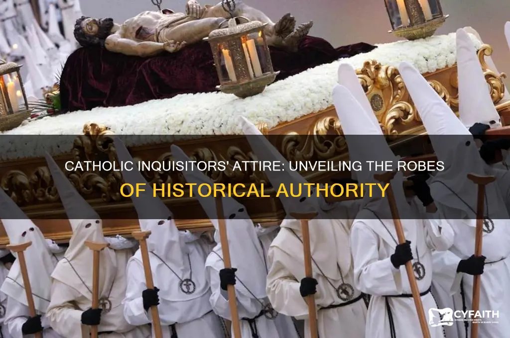 what did the catholic inquisitors wear