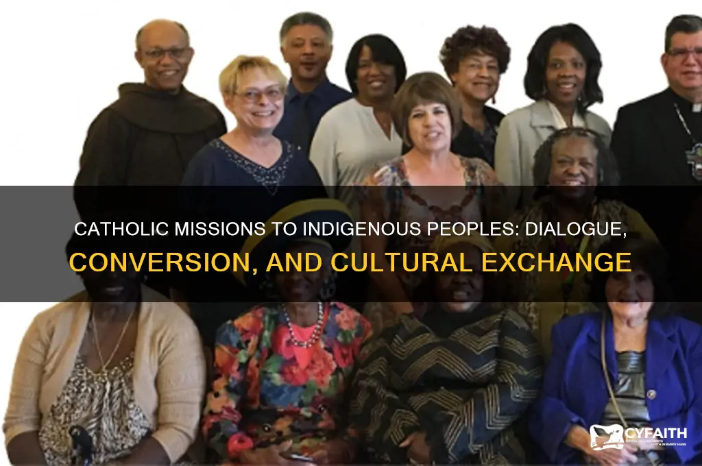 what did the catholic people say to the indians