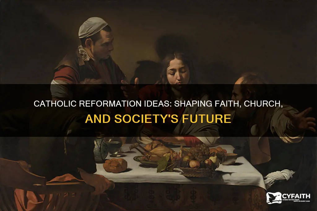 what did the catholic reformation ideas
