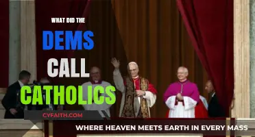Dems' Label for Catholics: Unveiling the Controversial Political Terminology