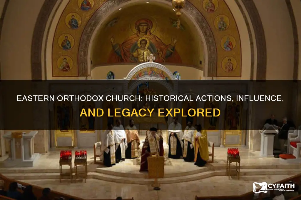 what did the eastern orthodox church do