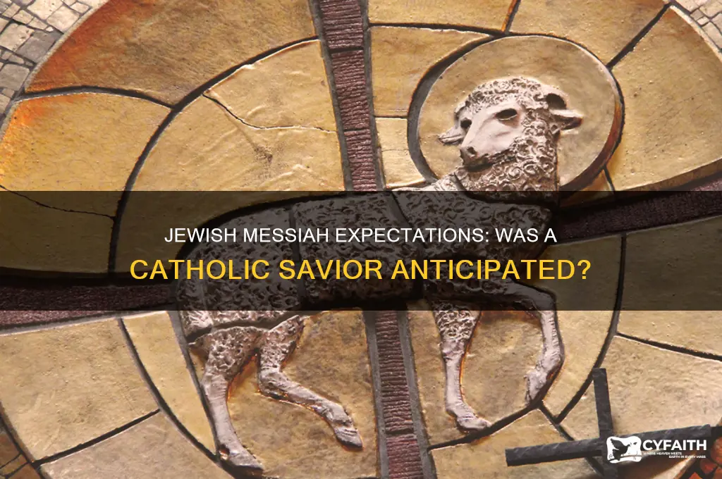 what did the jews except the messiah to be catholic