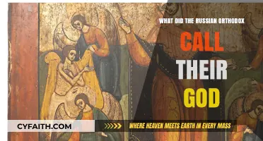 The Divine Name: Russian Orthodox Tradition's Sacred Title for God