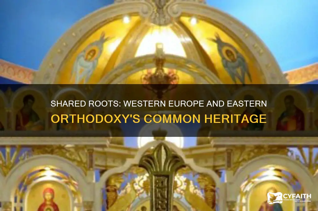 what did western europe and eastern orthodox have in common