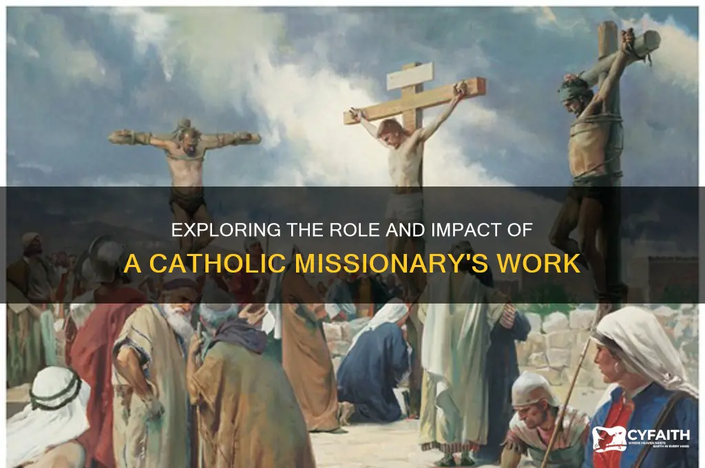 what dies a catholic missionry do