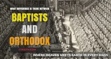 Baptists vs. Orthodox: Key Theological and Liturgical Differences Explained