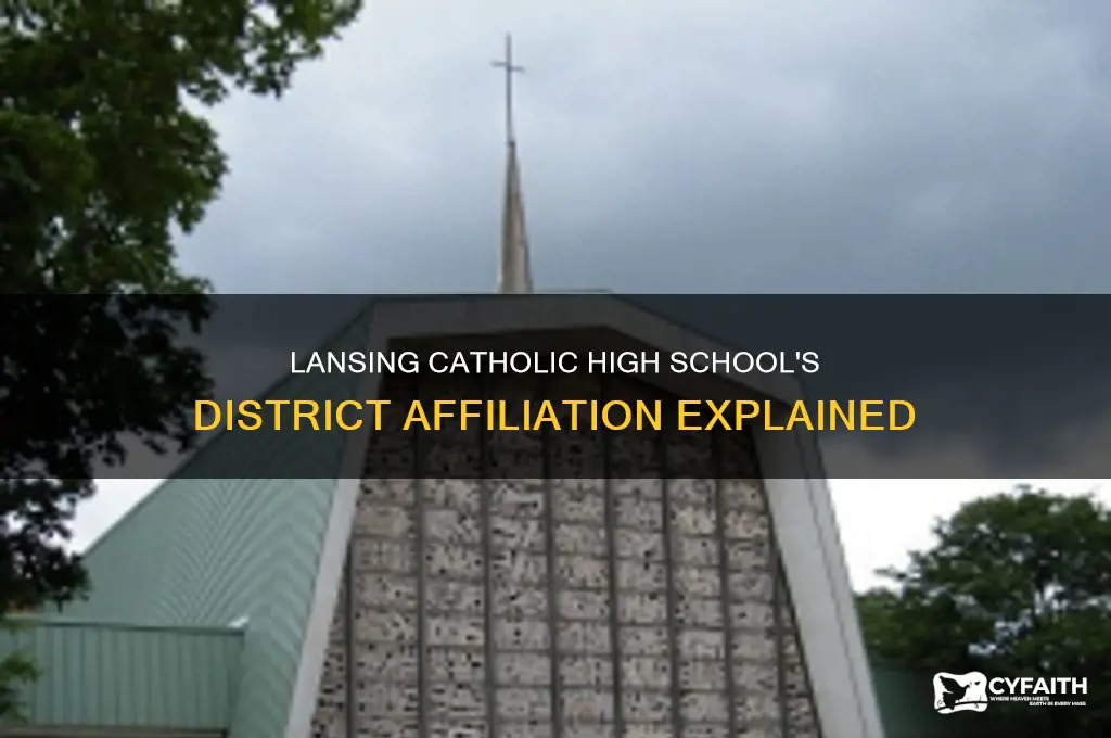 what district is lansing catholic in