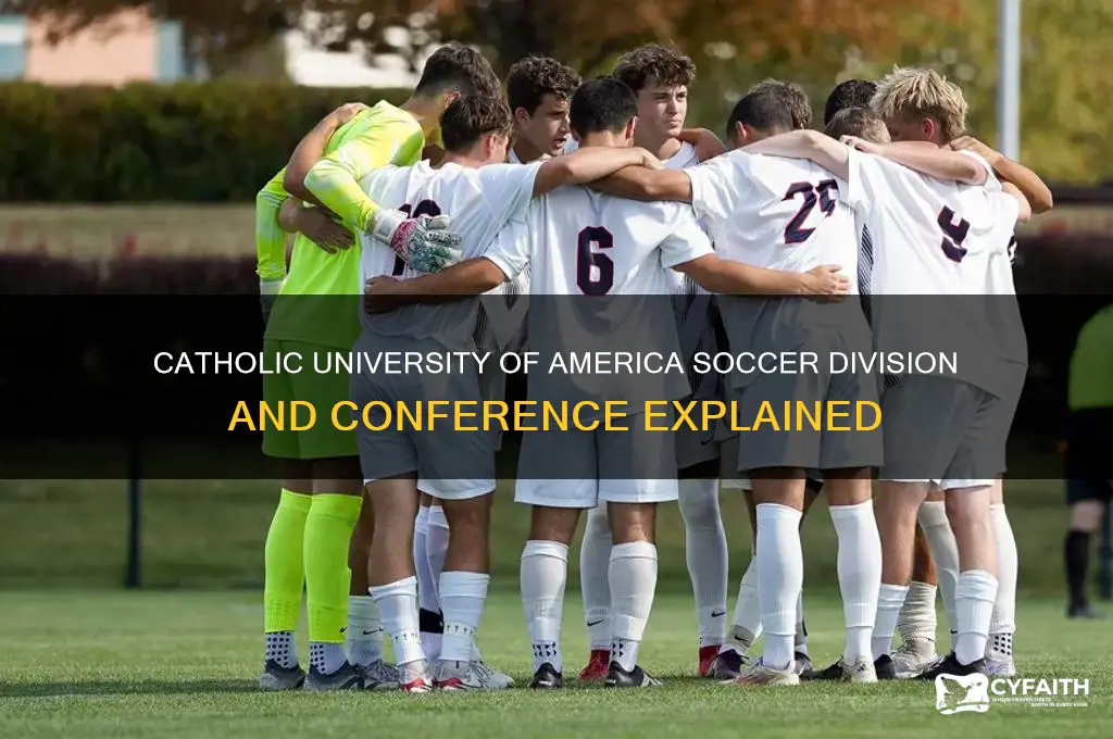 what division is catholic university of america soccer