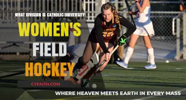 Catholic University Women's Field Hockey Division and Conference Explained